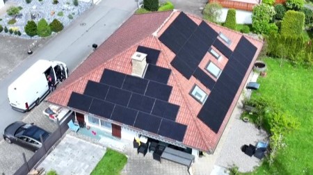 Dachsolaranlage von FloriSolr